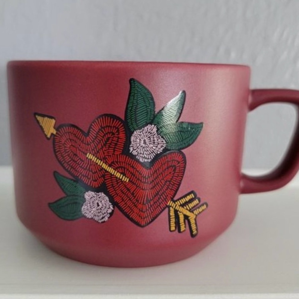 Starbucks 2018 Valentines Day Double Heart 12 Oz Mug